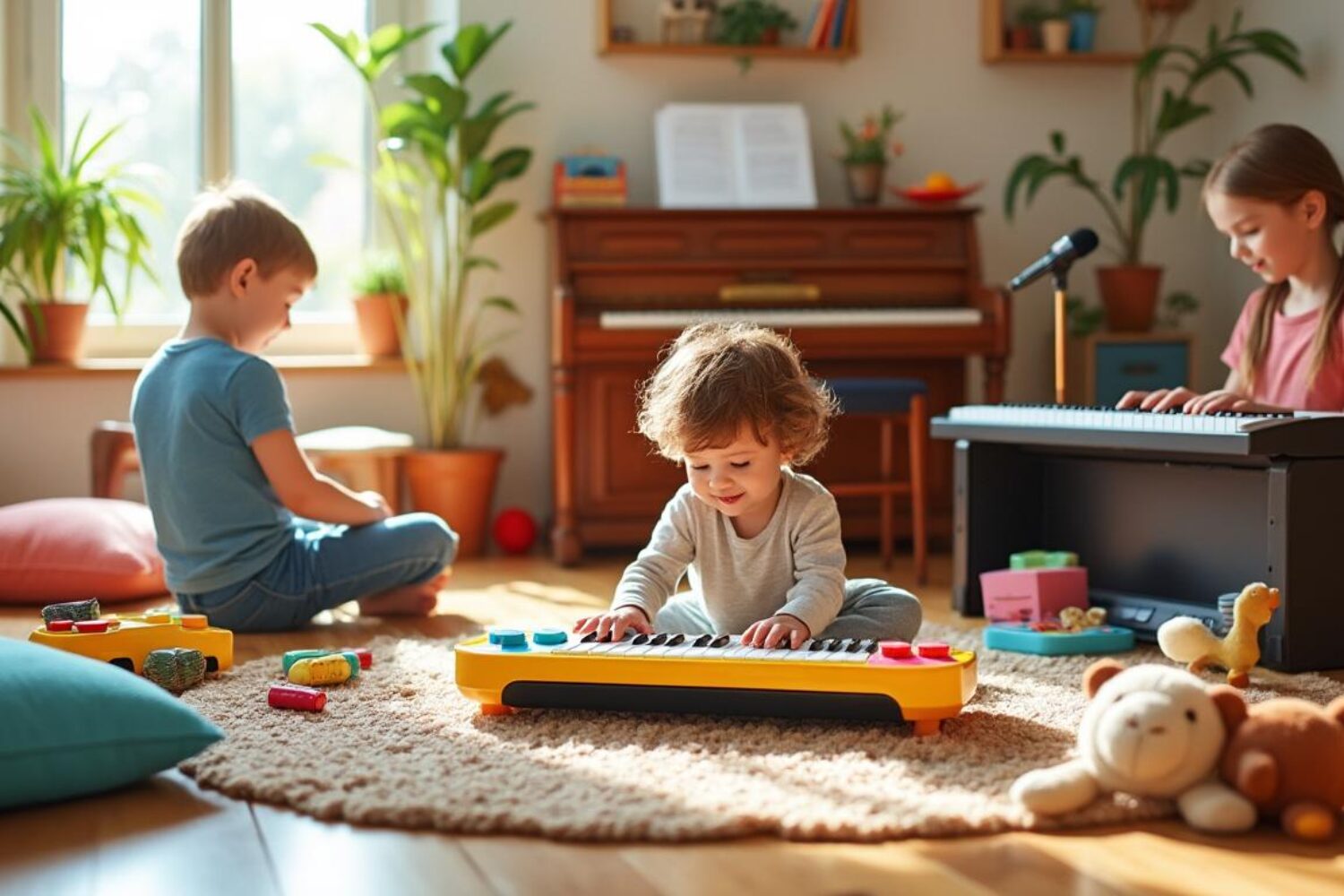 Piano enfant : comment choisir le bon modèle selon l’âge et le type (jouet, bois, avec micro) ?