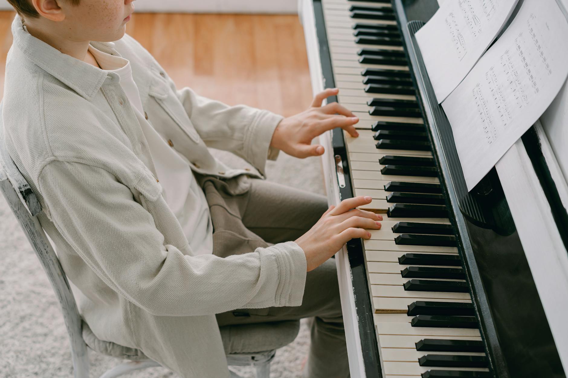 Gammes piano PDF ressources gratuites, — pratique des gammes piano partitions