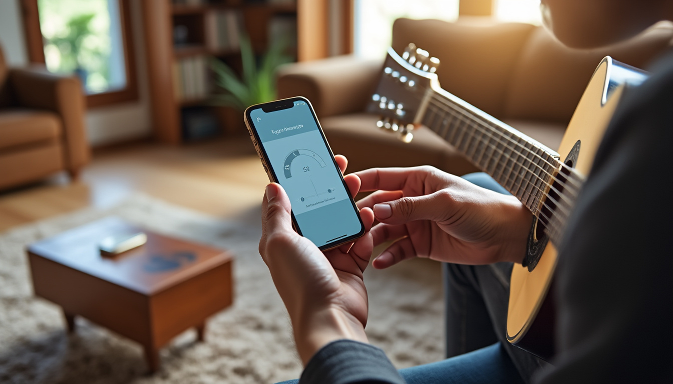 découvrez les meilleures applications gratuites pour accorder votre guitare facilement et avec précision. choisissez l'app idéale pour améliorer votre jeu rapidement.